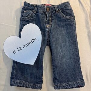 Old Navy - 6-12M - Fleece Lined Denim Jeans